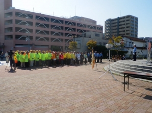 画像：秋の交通安全運動出動式参加2