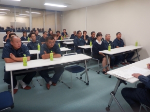 画像：9/6社内安全会議1