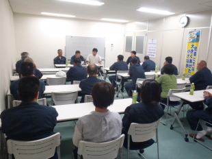 画像：平成28年9月度社内安全会議開催1