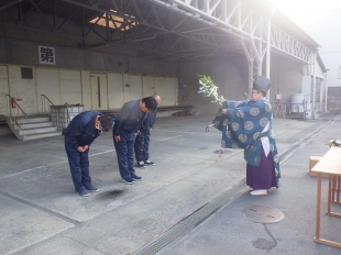 画像：4ｔユニック車導入しました。2