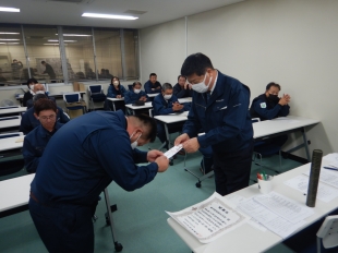 画像：令和5年12月社内安全会議4